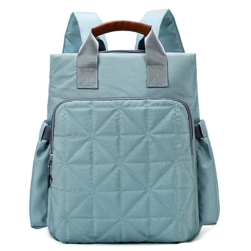Многофункциональная сумка для мам с перекрестной каймой, модная сумка для мам, легкий рюкзак для кормления, Большая объемная сумка для мам Manufac
