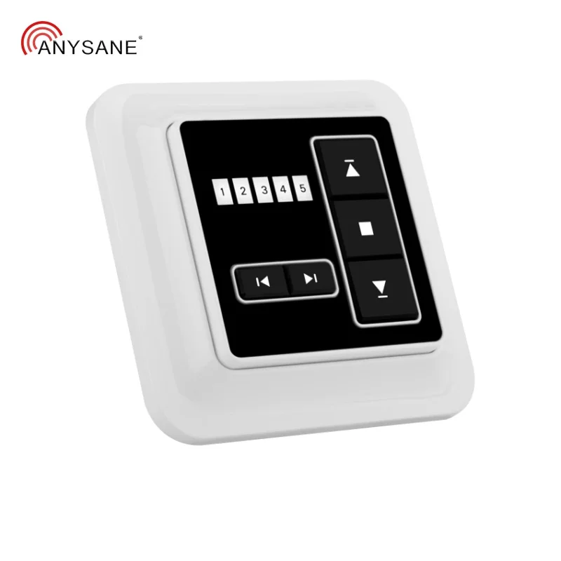 

Anysane 5-Channel Blinds Remote Control Wireless Wall Mounting Wall Transmitter Radio Mando Garaje 433.92 mhz Control Remoto
