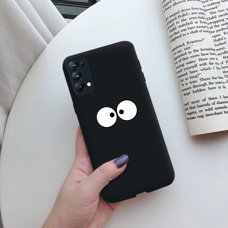 For Oppo Find X3 Lite CPH2145 Case Cute Cartoon Slim Silicone TPU Phone Cover For OPPO Find X3 FindX3 X 3 Lite Case Bumper 6.43" cases for oppo