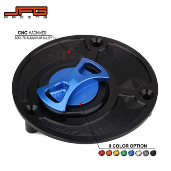 

Motorcycle Aluminum Gas Fuel Tank Cap Cover For YAMAHA FZ1 FZ6 FZR750 FZR1000 YZF R1 R6 YSR50 YZF600 1994-1997 YZF1000 1997-1998