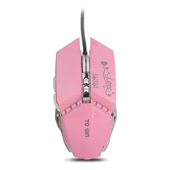 

Ergonomic Wired Gaming Mouse 7 Button LED 3200DPI USB RGB Computer Mouse with Backlight for PC Laptop ND998