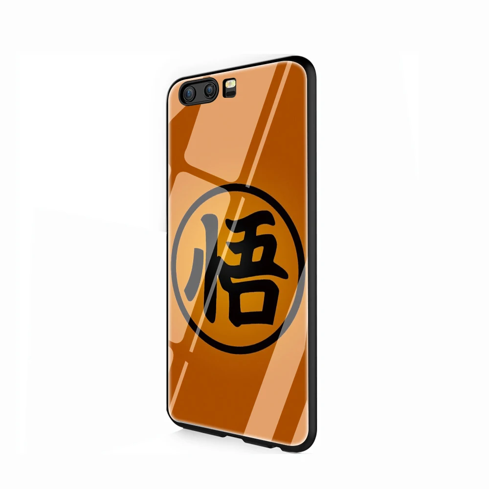 EWAU аниме Dragon Ball Супер Goku стеклянный чехол для телефона huawei P20 30 P Smart Mate20 pro Lite Honor9 10 Lite