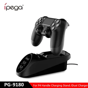 

iPega PG-9180 Dual Charging Base Charger Dock Stand Station for PS4 Game Controller Gamepad Charger with Status Display Screen