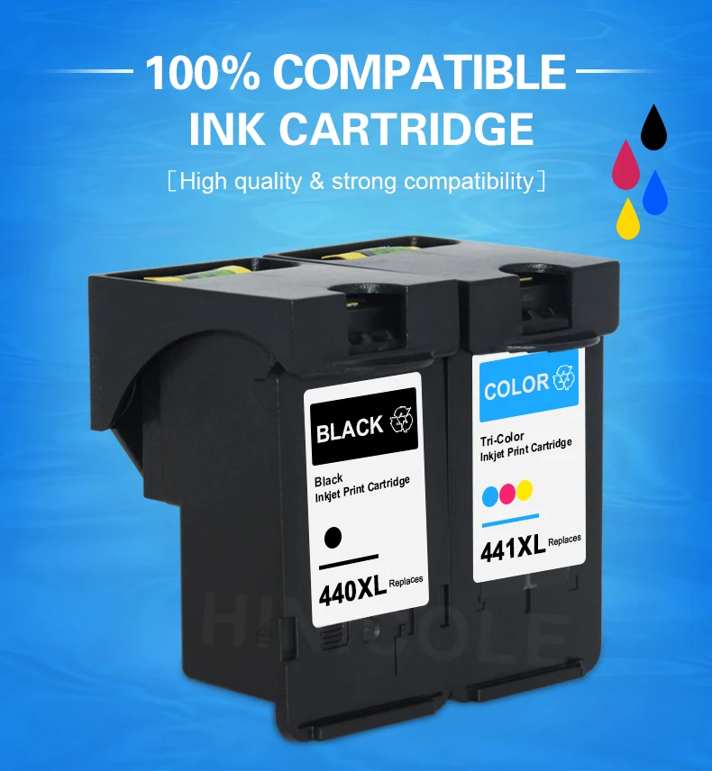 Cartucho de Tinta para Impressora Compatível com pg Compatível com Impressora Canon 4280 Mx438 518 378 440 Pg440xl cl 441 1 com impressora 4280, mx438 518, 378, mx438