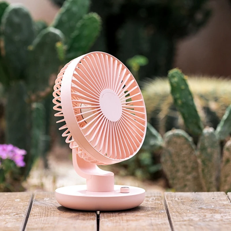 

Mini Air Circulation Fan 90 Degree Rotation Strong Wind Power Usb Charging Low Noise High Wind