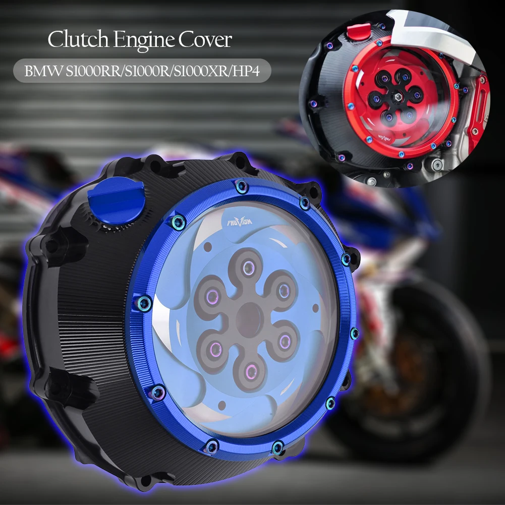 XuBa Engine Guard Stator Cover Case Motorcycle Accessories For Bmw S1000Rr S1000R Hp4 Red 