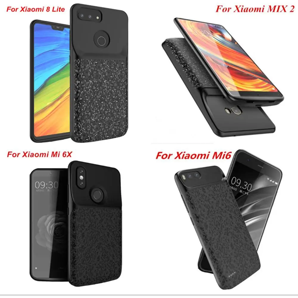 Для Xiaomi mi 8 8 Se 8 Lite 9 9 Se 6 6X mi x 2 mi x 2s Чехол для аккумулятора внешний смарт-аккумулятор чехол для зарядного устройства для Xiao mi 9