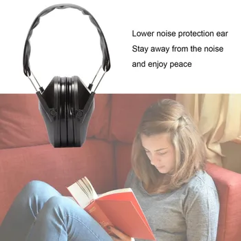 

Adjustable Foldable Anti-Noise Noise Canceling Tactical Shooting Headset Soft Padded Earmuff for Sport Hunting Military