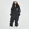Showtime Dmt Loose Breathable Jumpsuit Snowboarding Wear Woman Windproof Snow Suit Waterproof One Piece Bib Skiing Clothes ► Photo 3/4