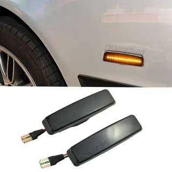 

2pcs Dynamic Led Marker Light Car Fender Side Yellow Flowing Sequential Turn Signal Light 12V For BMW E39 Car Tuning Supplies