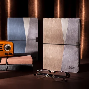 

Agenda 2021 Planner Organizer A5 Dairy Notepad Office Notebook and Journal Weekly Calendar Daily Plan Note Book School Pad Year