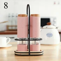 2Pcs Pink with Stand
