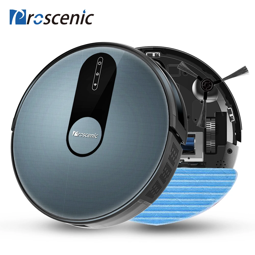  Proscenic 820P Robot Vacuum Cleaner Smart Planned 1800Pa Suction with wet cleaning for Home Carpet  - 4000257940895