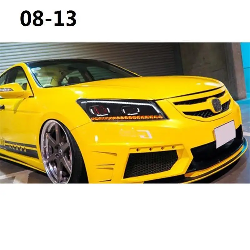 Automovil автомобилей Neblineros Led Para Авто Assessoires фары автомобиля фары в сборе 08 09 10 11 12 13 для Honda Accord