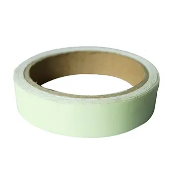 

Reflective Glow Tape Self-adhesive Sticker Removable Luminous Tape Fluorescent Glowing Dark Striking Warning Tape