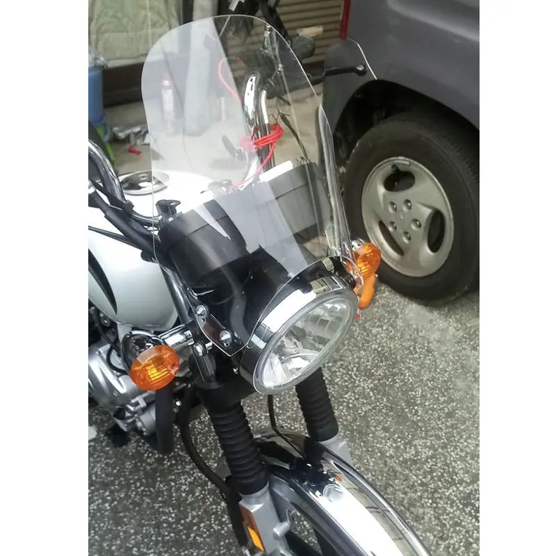 Ветровое стекло для Suzuki VX800 VX 800 GN400 GN250 GN125 GN125E GN125U GN 400 250 125 E|Козырьки от ветра и