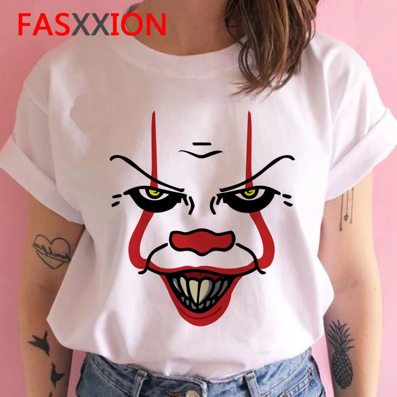 Это фильм футболка женская забавная it Chapter 2 две футболки ужас harajuku ulzzang женский короткий рукав Топ Футболка модная летняя одежда