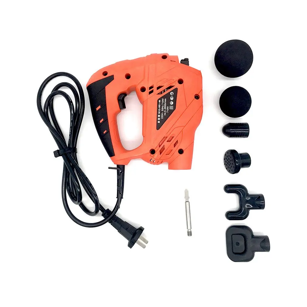 CN plug 220V Lectric массаж мышц для пистолета высокочастотный вибрирующий облегчающий боль для тренировок и упражнений Расслабление тела похудение