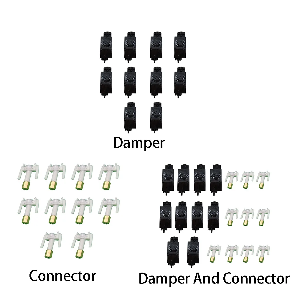10 шт. DX5 Аксессуары Прочный Профессиональный фильтр скребок для очистки печатающей головки демпфер чернил защитный с разъемом для Mimaki JV5 JV33
