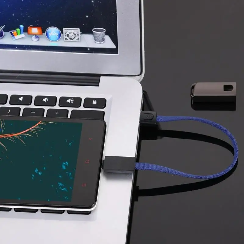 ALLOYSEED портативный микро USB/type C кабель для передачи данных с пряжкой для зарядки синхронизации быстрой зарядки шнур для Android для смартфонов планшетов