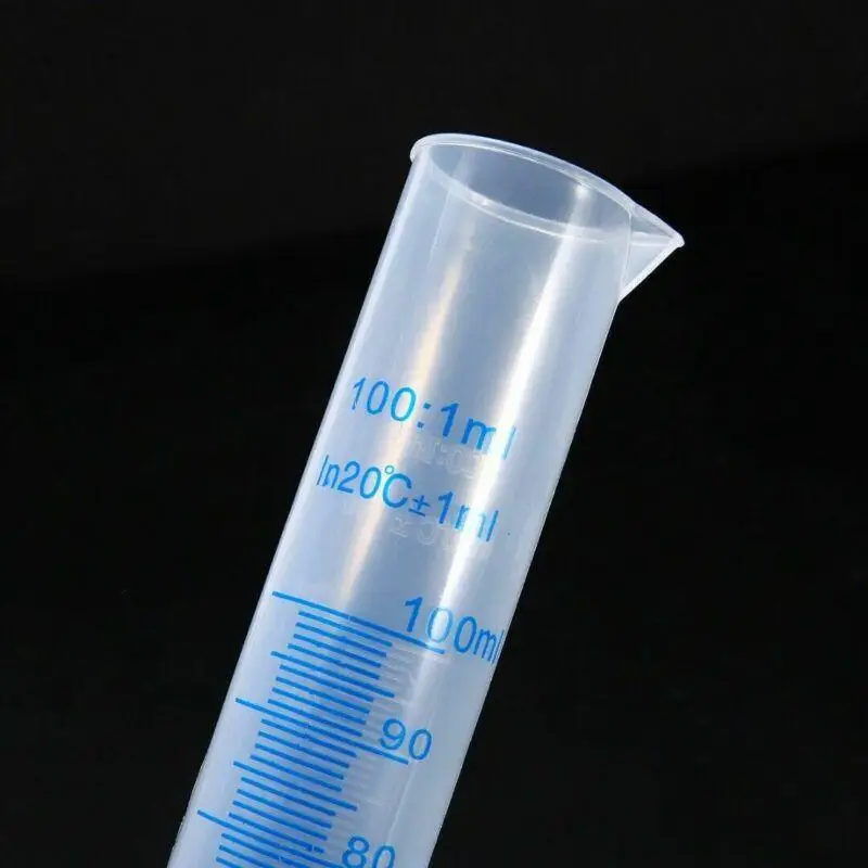 Plastic Measuring Cylinder 1pcs for Lab Supplies
