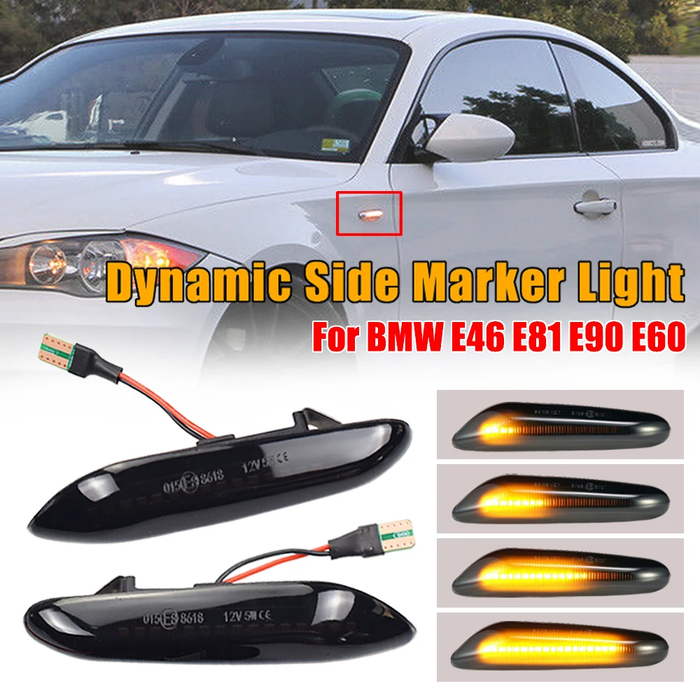 Боковой маркер для BMW E60 E61 E90 E91 E81 E83 E84 E88 E92 E93 E82 E46 | Автомобили и мотоциклы