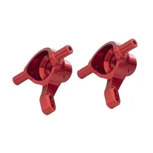 Bloco de volante frontal, em liga de alumínio, peças de atualização para 1:10 rc carro tamiya tt02