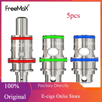 

5pcs Original Freemax Fireluke 22 Mesh Coil 0.5ohm DTL & 1.0/1.5ohm MTL Mesh Coil for Freemax Fireluke 22 Tank / Twister 30W Kit