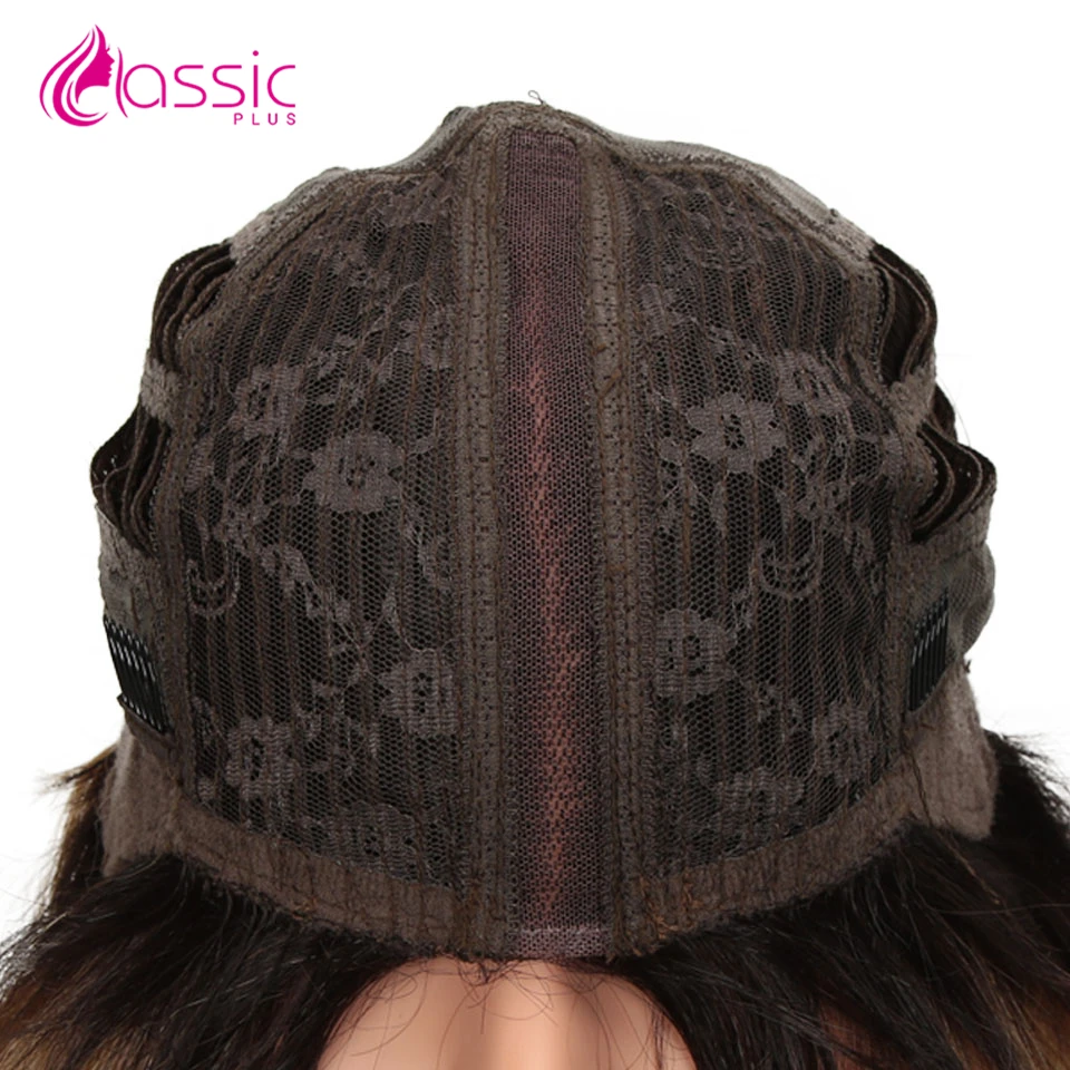 Classic Plus Synthetic Lace Front Wig 20 Inch  Ombre Blond Green Wigs For Black Women Heat Resistant Fashion on INS Natural