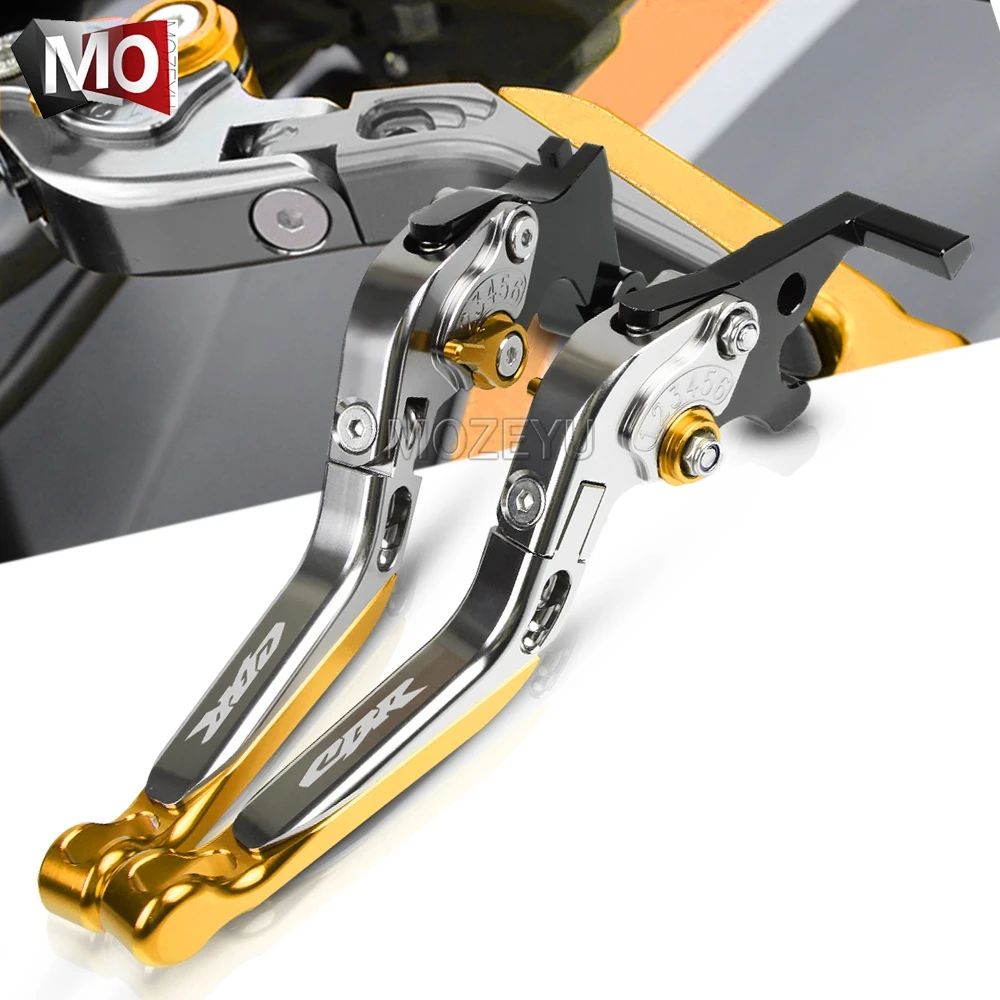 Мотоцикл с ЧПУ Регулируемые тормозные рычаги сцепления для Honda CBR500R/CB500F/X CBR600F CBR600 F2, F3, F4, F4i спортивные тормозные рычаги сцепления