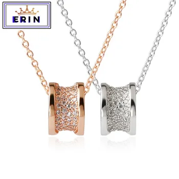 

High quality SWA. Simple style circle small waist Necklace