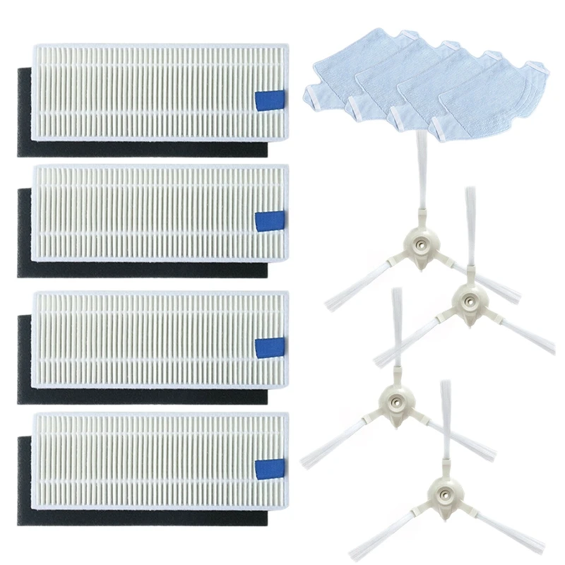 

Mop Side Brush Filter Screen Accessory for 360 S6 Sweeping Robot Vacuum Cleaner