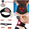 Neck Belt Tourmaline Self Heating Magnetic Therapy Neck Wrap Belt Brace Pain Relief Cervical Vertebra Protect Health Care ► Photo 2/6