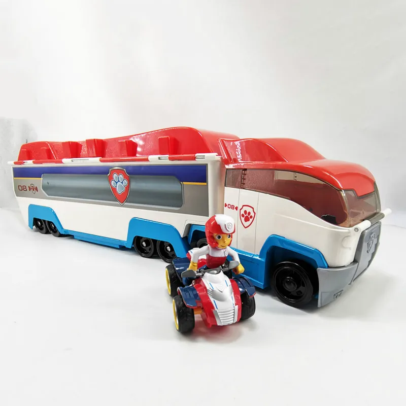 Paw Patrol автобус с музыкальным щенячьим патрулем, набор игрушек Patrulla Canina Ryder, фигурки для детей, подарки на день рождения 2D73