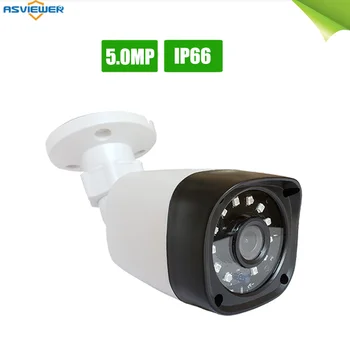 

Plastic bullet outdoor camera 5mp ahd/tvi/cvi waterproof camera UTC control support With IR cut filter AS-MHD8202H7