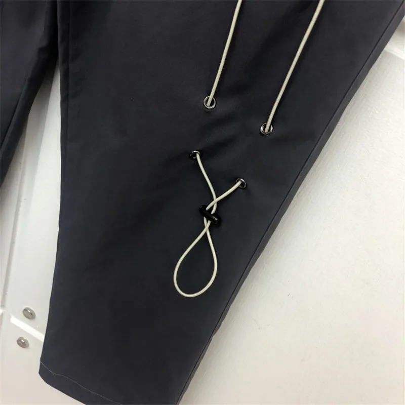 19FW A-COLD-WALL ACW мужские тренировочные брюки высокого качества с эластичной резинкой на талии уличные бегуны свободные синие хип-хоп A-COLD-WALL брюки