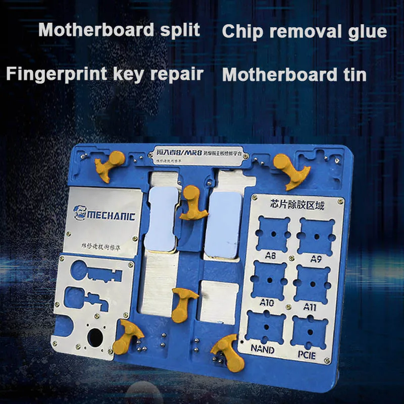 MECHANIC cpu NAND PCIE держатель печатной платы для отпечатков пальцев Взрывозащищенная материнская плата держатель для iPhone 8P 8 7P 7 6S