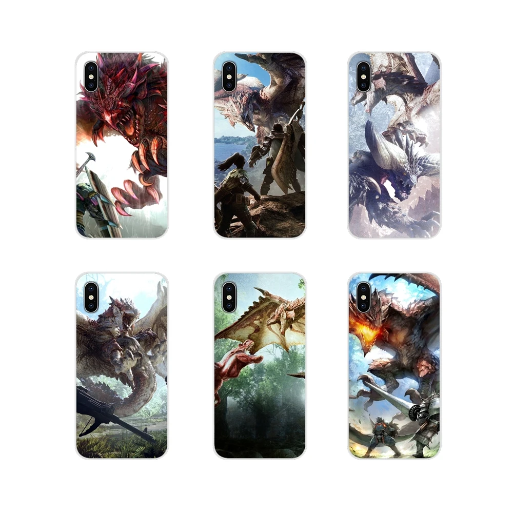 Для samsung A10 A30 A40 A50 A60 A70 Galaxy S2 Note 2 3 Grand Core Prime аксессуары чехлы для телефонов Monster Hunter |