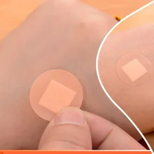 Bande adhésive de pansement étanche pour pansement, 100 pièces, autocollants de plâtre pour soins de premiers secours