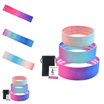 

Cotton Hip Resistance Bands Expander Anti Slip Widen Booty Exercise Elastic Bands For Yoga Workout Stretching Training Mini Band