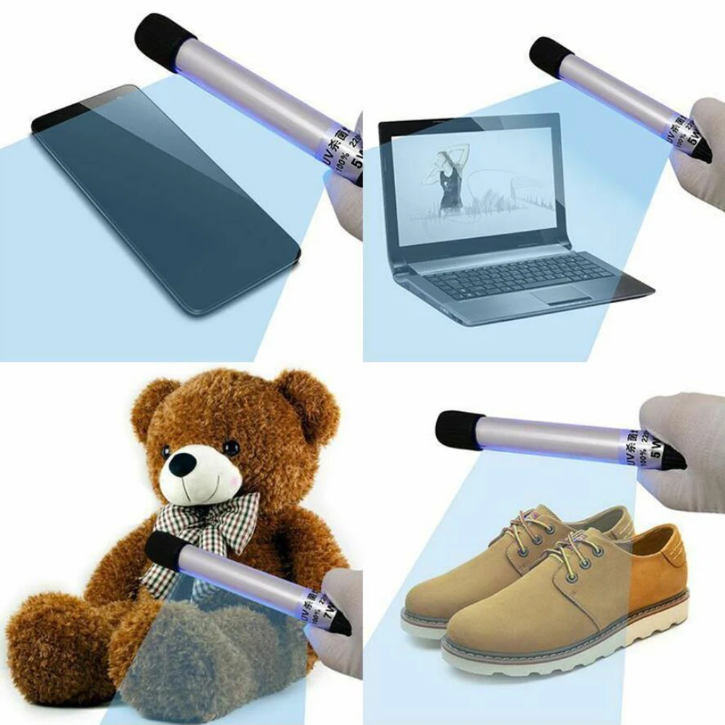 5W UVC Germicidal Sterilization CFL Ozone Lamp Bulb UV Led Sterilizer Ultraviolet Light CN Plug 220V for Phone Mask Cleaning