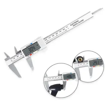 

Adeeing 0-150MM LCD Digital Vernier Caliper Micrometer Measure Tool Gauge Ruler