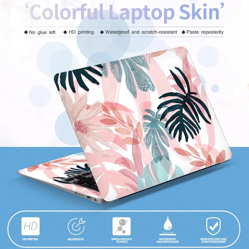 DIY 단풍 나무 노트북 스티커 노트북 스킨 아트 데칼 12/13/14/15/17 인치 맥북 델 HP 레노버 등 노트북 스티커 Decorat