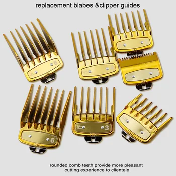 

8 Pcs Set Universal Hair Clipper Limit Comb Guide Attachment Portable Barbers Tool HJL2019