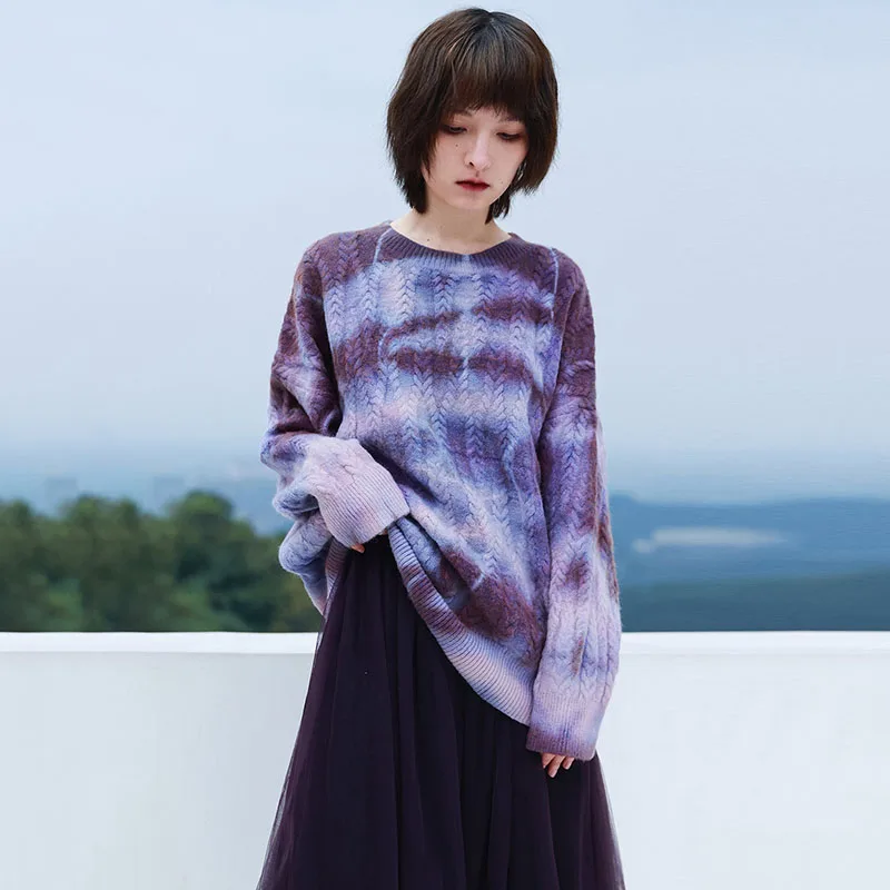 Winter Warm Sweaters Women 100% Cashmere and Wool