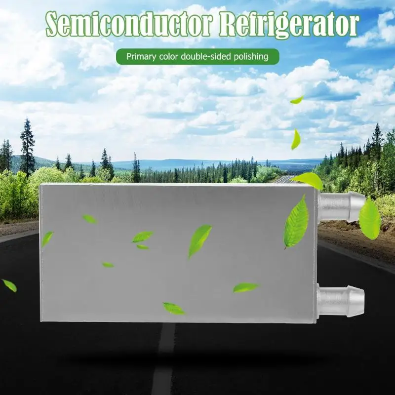 ALLOYSEED Aluminum Alloy Liquid-Water Cooling Block For Computer CPU Graphics Card Hard Disk Radiator Heat Sink System Component