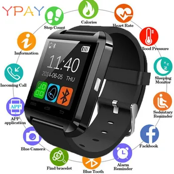 

YPAY New Stylish Bluetooth Smart Watch 2020 IP67 Waterproof For IOS Android Smartwatches Wear With Clock Wearable Device Watches
