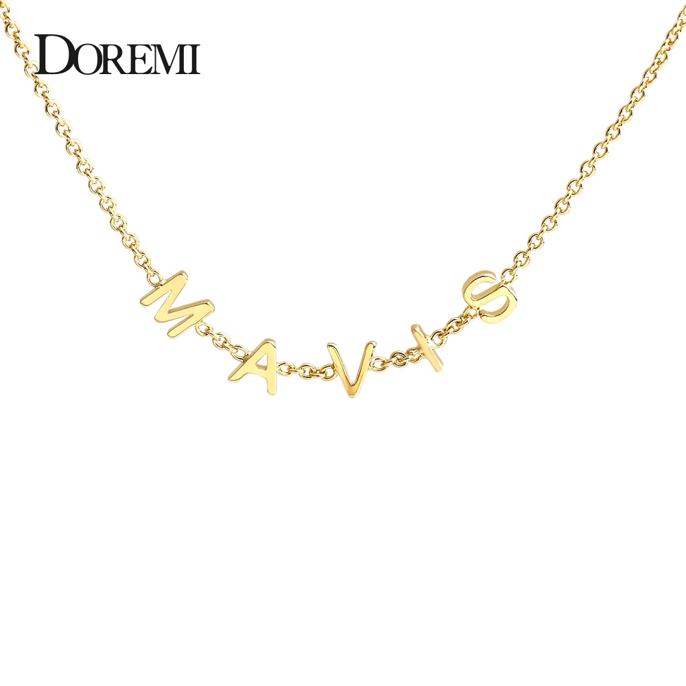 DOREMI 2019 персонализированное ожерелье чокер с именем на заказ изящные подарки 6 мм