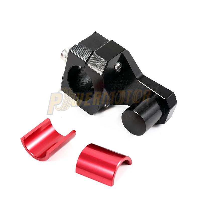 Universal CNC Aluminium Motorcycle Clamp Raised Riser HandleBar Clamp Riser Fat Bar Clamp Riser For 22mm or 28mm MX Motocross