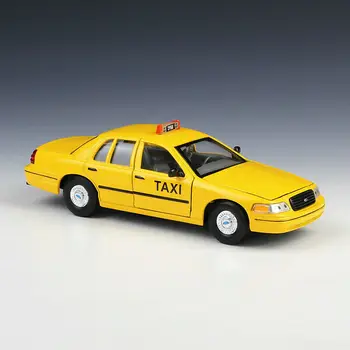 

Welly 1:24 1999 Ford Crown Victoria Taxi Diecast Model Racing Car NEW IN BOX